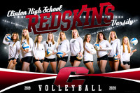 Volleyball Team Banner